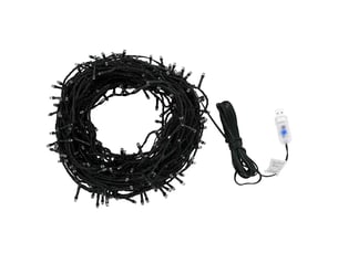 Guirlande lumineuse, éclairage de noël 400 led intext 40 m blanc froid cf62387