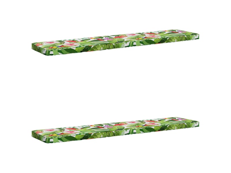 Lot de 2 coussins de banc, coussins d'assise vught 100 % polyester cf57693 - Conforama A