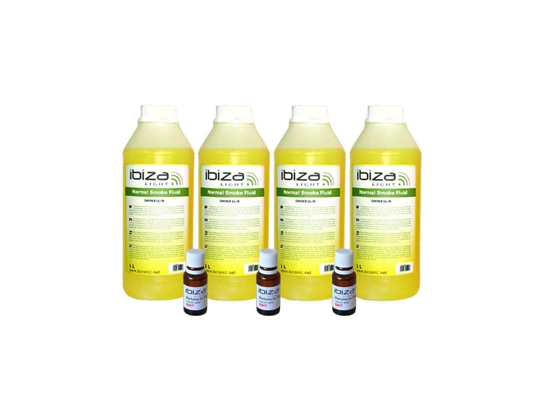  Liquide à fumée 4l - 3 parfums tropico-menthe-fruits rouges pour machine à fumée  - Conforama A