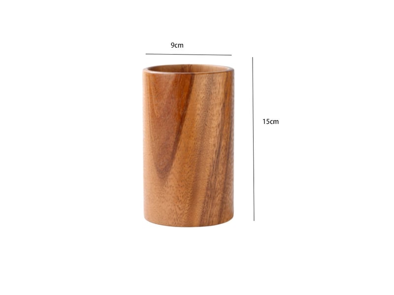  Set d'ustensiles de cuisine 7 pièces en bois marron chicfurn  - Conforama D
