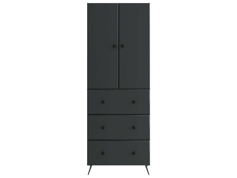 Ensemble de meubles 2 pcs, rangement de salon 66 x 34,5 x 90 cm bois d'ingénierie shl2757 - Conforama E