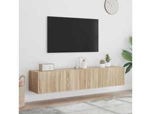 Meuble tv coloris marron 80 cm <strong></strong>  <strong></strong>
