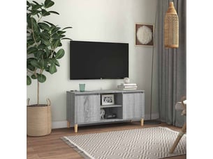 Meuble tv coloris gris 103.5 cm <strong></strong>  <strong></strong>