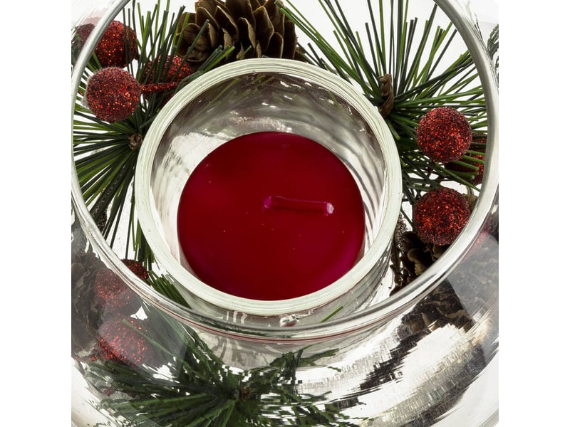  Bougie boule verre décorative  - Conforama E
