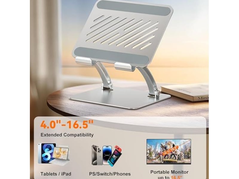 Support pour tablette compatible avec tablettes et smartphones de 4,0 à 16.5 pouces - Conforama D