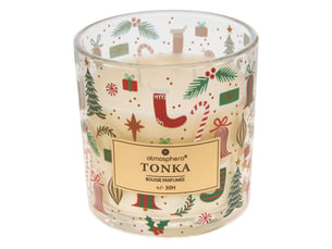 Bougie parfumée en verre noël traditionnel 260 g