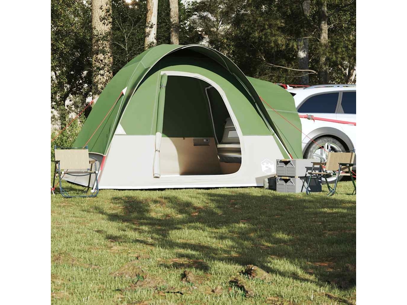 Tente voiture pour camping 4 personnes vert imperméable shl14842 - Conforama D