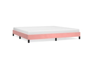 Lit 2 places 200x200 cm    coloris rose