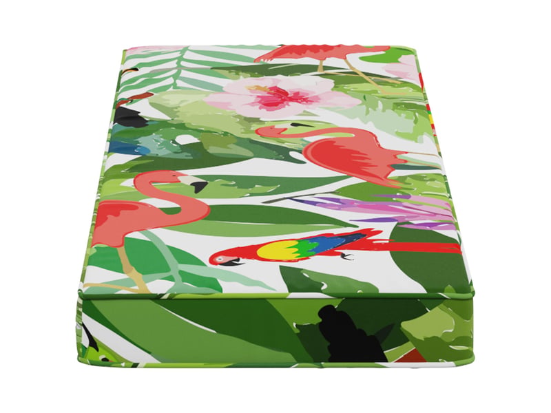  Lot de 2 coussins de banc, coussins d'assise vught 100 % polyester cf58319  - Conforama D