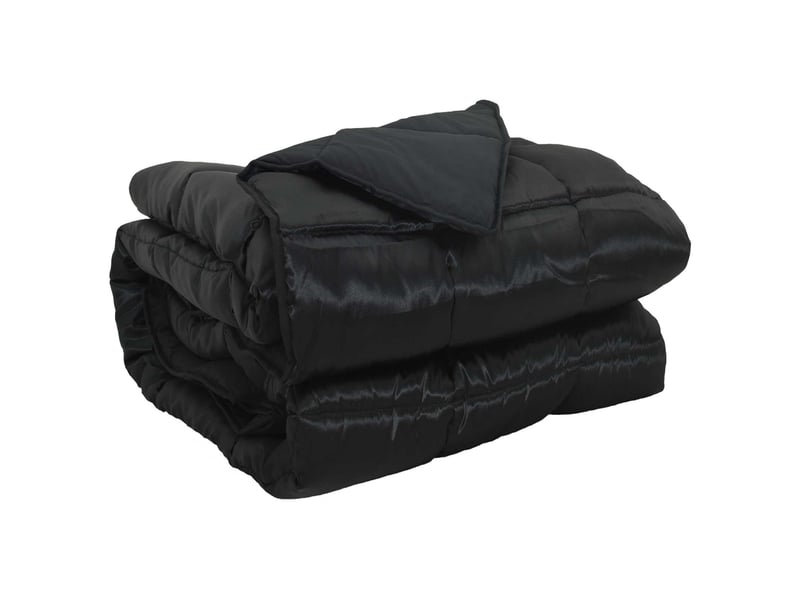  Duvet - couette complet toute l'année 135 x 220 cm 300 gsm noir  - Conforama A