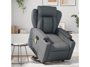 Fauteuil fixe <strong></strong> Tissu gris