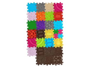 Tapis sensoriel muffik ensemble royal - 30 pièces