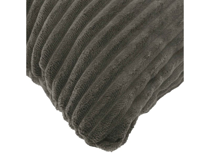 Lot de 6 housses de coussin heerlen anthracite 50 x 80 cm cf49907  - Conforama D