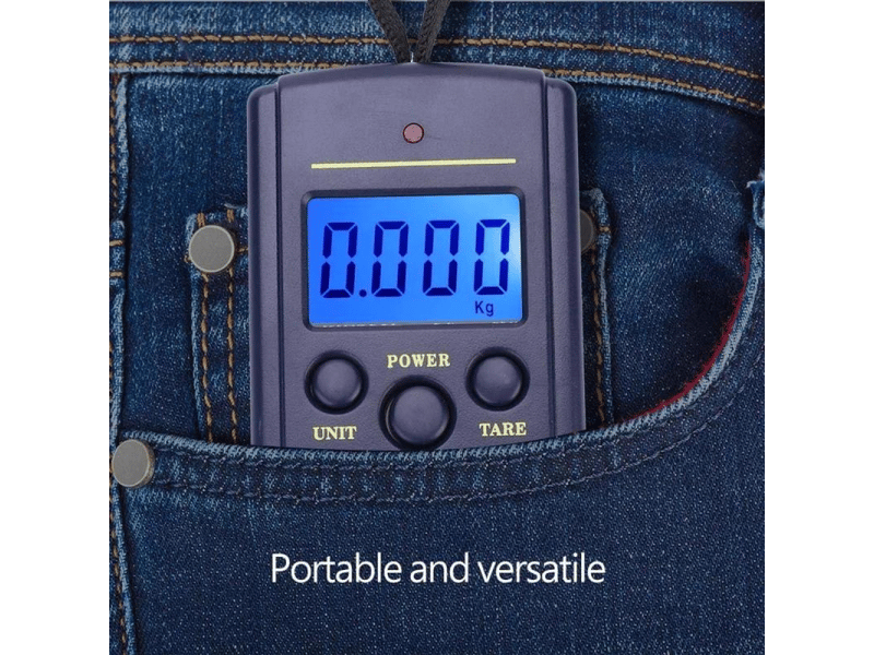 Balance électronique portable, balance au gramme près pour la vente de légumes, livraison express et balance pour crochet à bagages - Conforama E