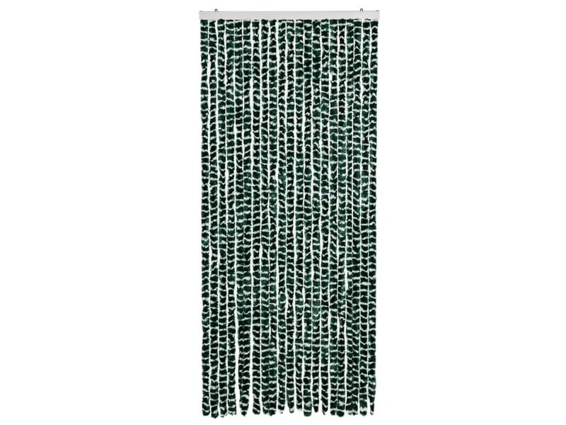  Rideau anti-mouches, moustiquaire vert et blanc 90x200 cm chenille cf43588  - Conforama C