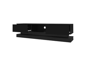 Meuble tv coloris noir 35 cm ATELIER CONFORTIEL