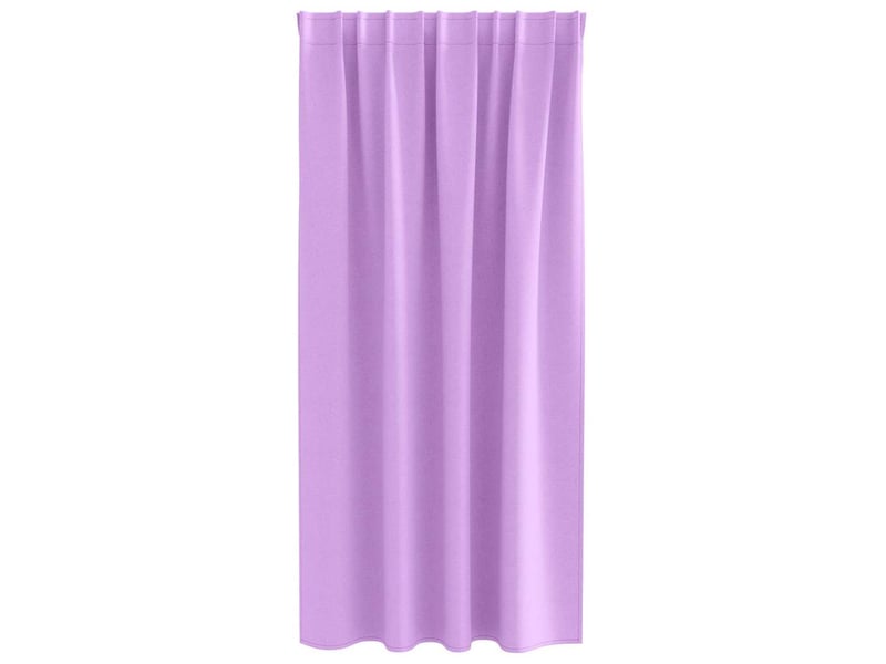  Lot de 2 rideaux occultants, rideaux black-out avec anneaux pourpre 175 x 140 cm cf44732  - Conforama D