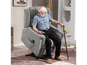 Fauteuil relax électrique  PANGIVO Tissu gris