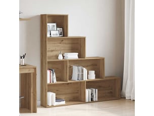 Bibliotheque coloris  bois clair  <strong></strong> <strong></strong> - 157 cm x 160 cm