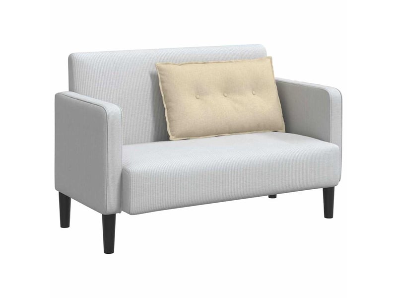  Coussin de dos, coussin de dossier crème 80 x 19 x 50 cm tissu cf54638  - Conforama C