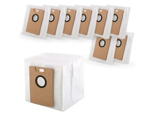 Vacuum cleaner bags for tapo rv20 max plus, tapo rv30 max plus, dust bags for tapo robot vacuums, rva202 robot dust bags