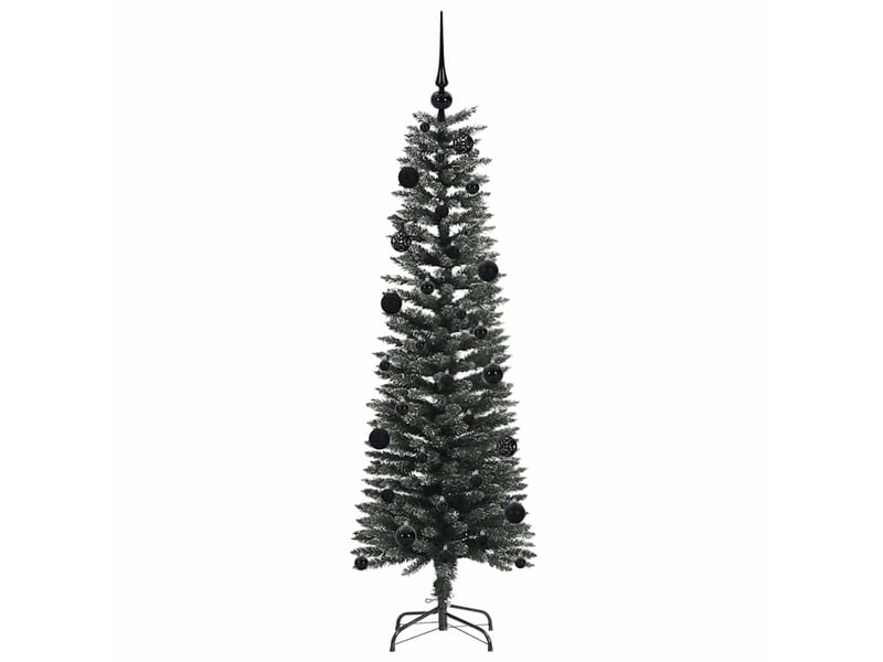 Sapin de noël artificiel, arbre de noël vert 150 cm pvc, plastique et acier shl8359 - Conforama D