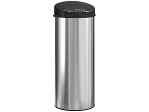 Poubelle automatique avec capteur 55l en acier 32 x 30 x 78,5 cm