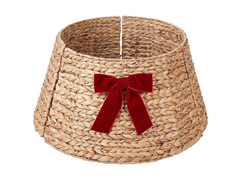  Jupe de sapin de noël humpplia  60 cm rouge  - Conforama A