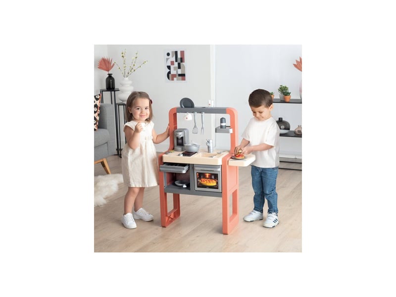  Cuisine jouet electronique saferan kids avec 24 accessoires pour 3 ans SMO3032163118022 - Conforama C