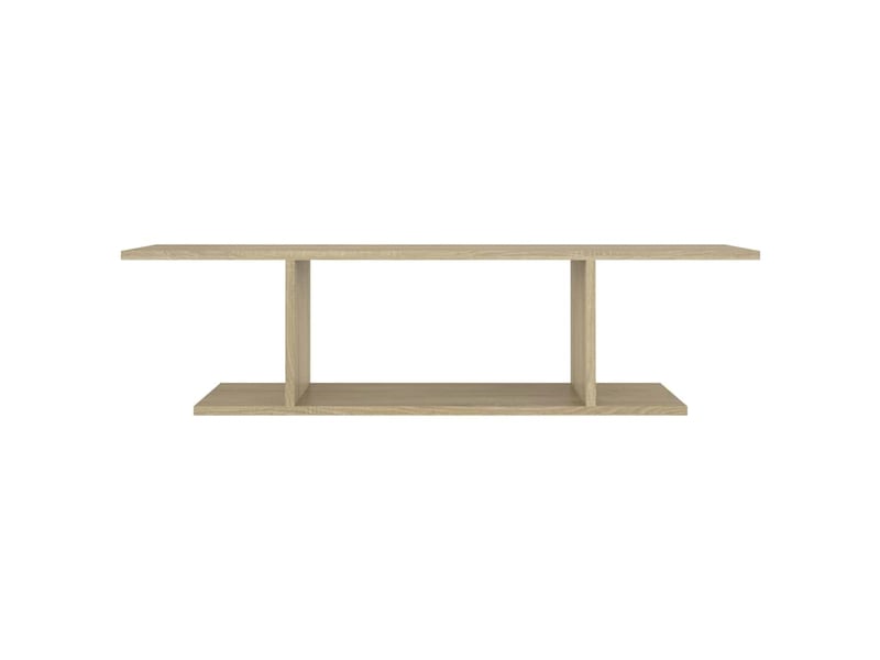  Meuble tv - banc tv - meuble de rangement mural chêne sonoma 103x30x26,5 cm  - Conforama D