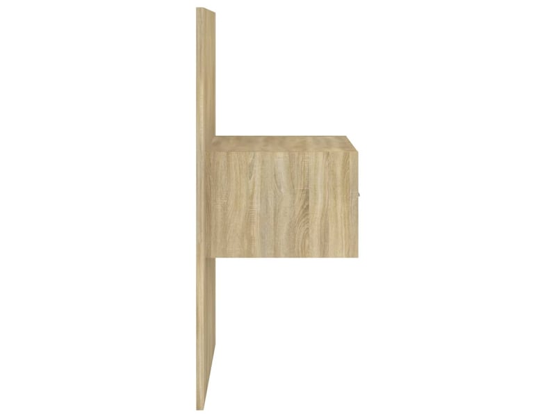  Tête de lit - armoire de tête de lit - avec chevets chêne sonoma bois d'ingénierie fr10674  - Conforama E