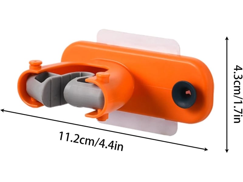  Adhésif mural pour support de vadrouille, pour organisateur de vadrouille sans perceuse, pince à cintre pour balai à linge, orange CSLJY-LIEN0002545CSLJY - Conforama E