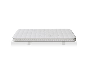 Matelas 90x190 cm <strong>OOIILLEE</strong> <strong></strong> Ressorts ensachés + mousse soutien Medium épaisseur 10 cm