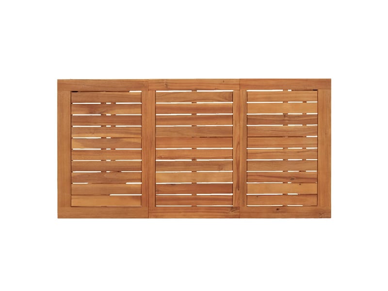  Table basse | table de bar jardin 120x60x105 cm bois d'acacia solide  - Conforama E
