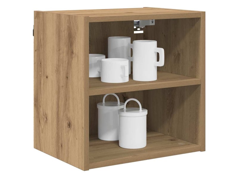  Meuble de rangement cuisine, armoire suspendue chêne artisanal 40x29,5x40cm  - Conforama C