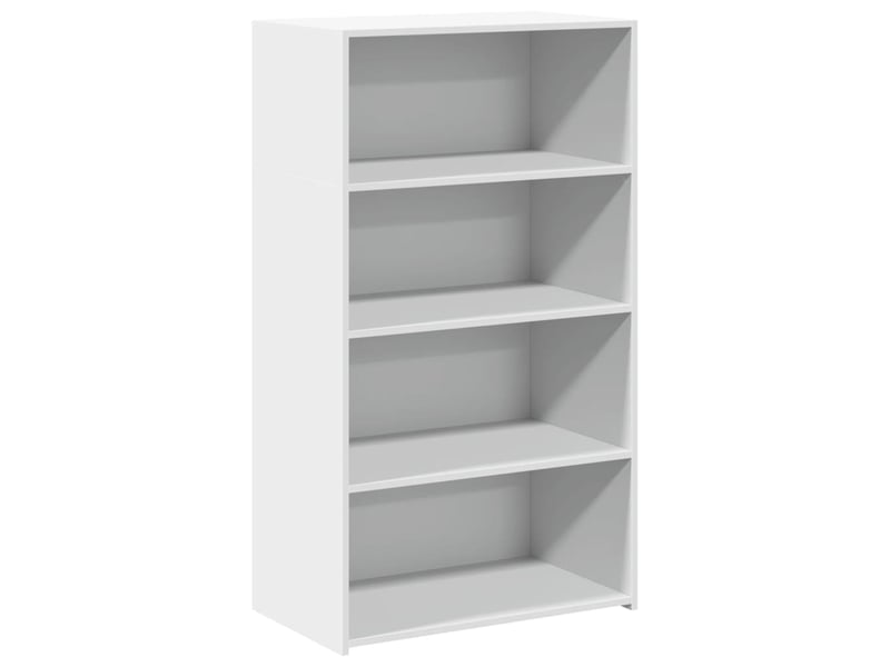  Buffet haut - bahut - meuble de rangement blanc 70x41x124 cm bois d'ingénierie  - Conforama A