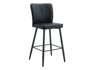 tabouret de bar <strong>HAUSS SPOLE</strong> - noir hauteur d'assise 61 cm vendu Par paire