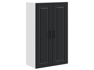 Meuble mural de cuisine, armoire de cuisine noir 60x31x100cm bois d'ingénierie shl3576