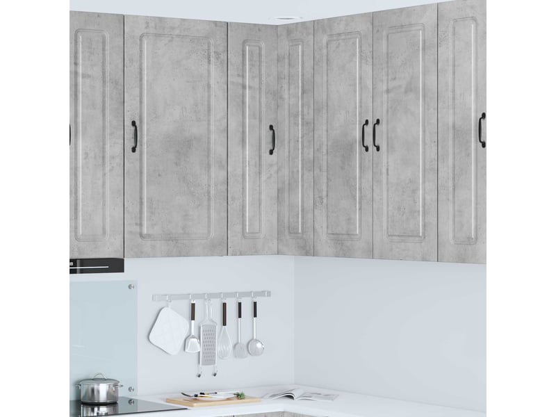 Panneau de lave-vaisselle kalmar gris béton 57x57x100cm - Conforama B