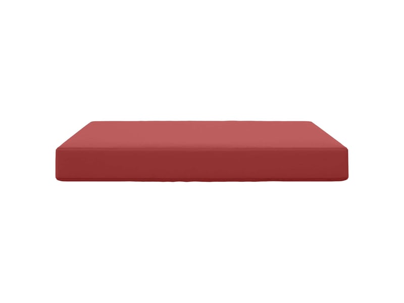  Coussin de canapé d'extérieur, coussin de chaise polyester bordeaux 80 x 80 cm cf54052  - Conforama D