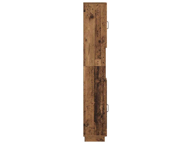 Colonne de salle de bain avec étagère ouverte hoorn bois ancien - Conforama E