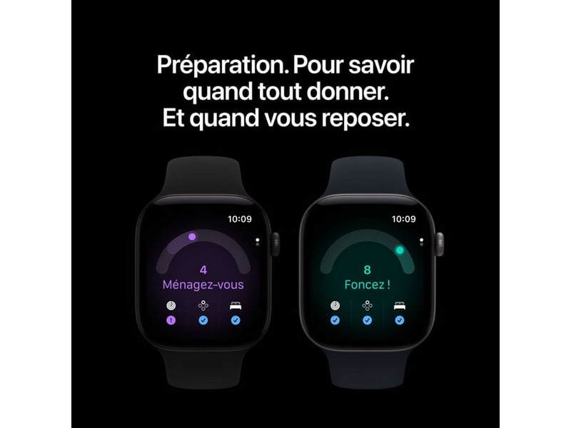  Montre intelligente gps cellular 42 mm aluminium gris avec bracelet sport marine series 12 MJFX4ZR/A - Conforama D