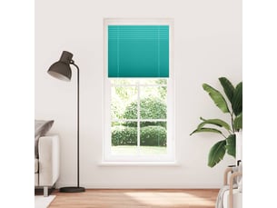 Store plissé, store de fenêtre vert pétrole 85x200 cm largeur du tissu 84,4 cm cf47108