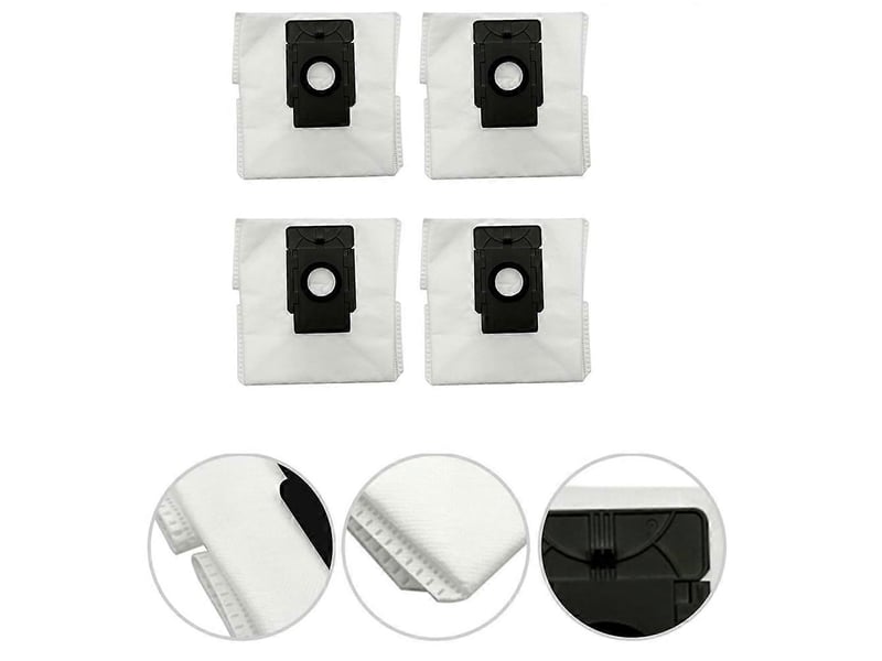  4pcs vacuum cleaner dust bag accessories for 360 s8 for 360 s8 plus vacuum cleaner accessories replacement dust bags  - Conforama B