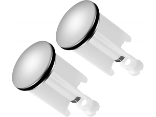 Bouchon d'évier universel, bouchon de vidange, bouchon d'évier réglable, ø 40 mm, 2 pièces, blanc