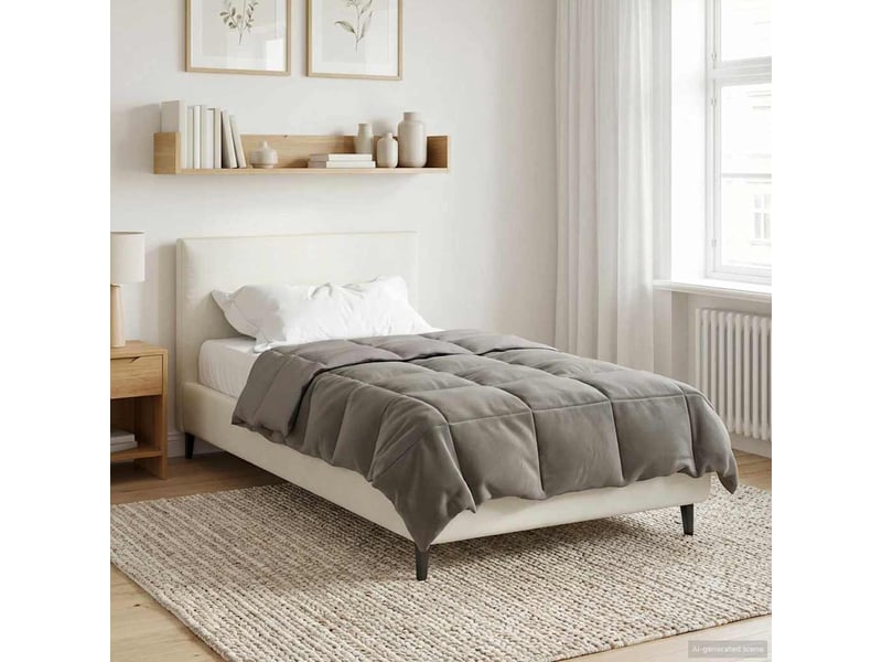  Couette - duvet d'été 135 x 220 cm été microfibre (100% polyester)  - Conforama D