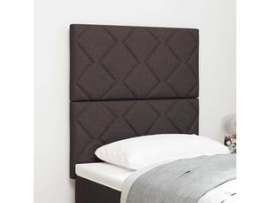 Tete de lit A poser largeur 80 cm <strong></strong> <strong></strong> argenté