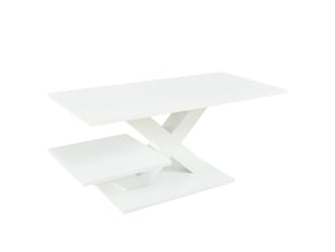 Table basse coloris blanc <strong></strong> <strong></strong>