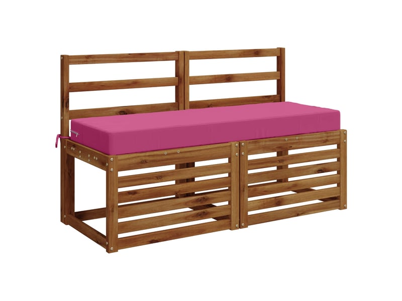  Coussin d'assise, coussin pour chaisecanapé soest 100 % polyester rose 120 x 40 x 10 cm cf51469  - Conforama C