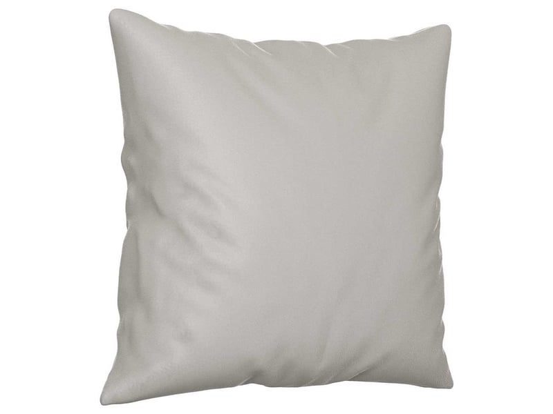  Lot de 2 coussins décoratifs gris clair tissu microfibre cf60867  - Conforama C